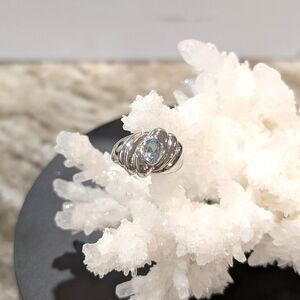 Sterling Silver Blue Topaz Ring